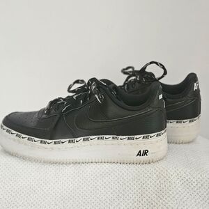 Nike Air Force 1 Low Ribbon Pack W Ladies SZ 7 '07 SE PRM AH 6827002 Bla…